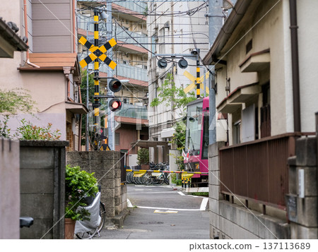 【都電荒川線】一條穿過居民區的電車線路 【都電荒川線】一條穿過居民區的電車線路 137113689