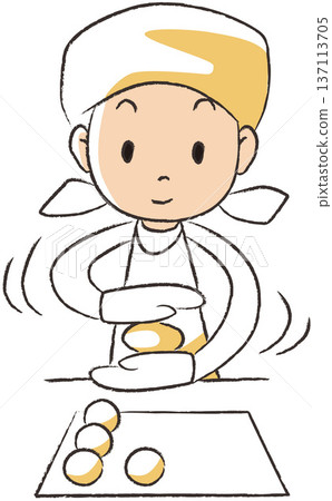 A person who works as a chef A person who works as a chef 137113705