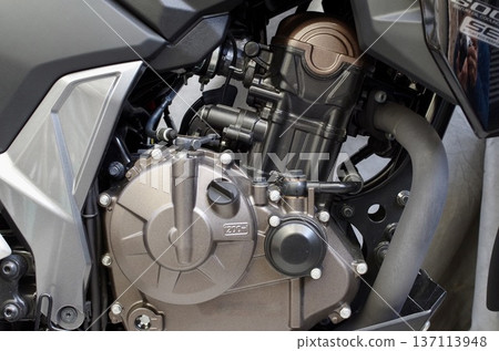 Close-up of the bike 137113948