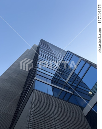 名古屋的天空和建築物 137114275