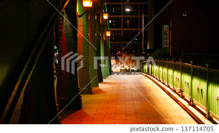 神田川及城市夜景 137114705