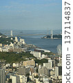 Kanmon Bridge as seen from Kaikyo Yume Tower 137114837