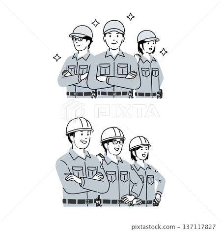 圖2:「交給我們吧。」設備維護與電氣檢查團隊正在現場作業。 圖2:「交給我們吧。」設備維護與電氣檢查團隊正在現場作業。 137117827