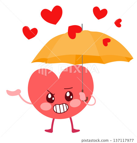 Protected Heart Emotional Boundaries Love Management Concept Protected Heart Emotional Boundaries Love Management Concept 137117977