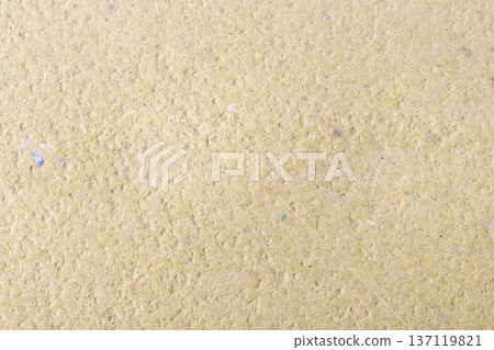 Recycled brown paper surface showing macro texture 137119821