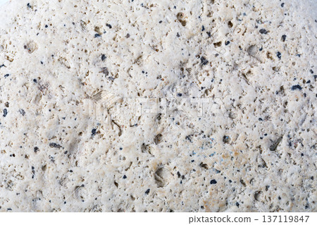 Pumice stone texture showing porous volcanic rock surface Pumice stone texture showing porous volcanic rock surface 137119847