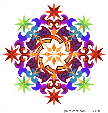 ornament abstraction of different colors, with transition to different colors ornament abstraction of different colors, with transition to different colors 137120110
