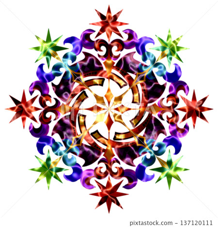 ornament abstraction of different colors, with transition to different colors ornament abstraction of different colors, with transition to different colors 137120111