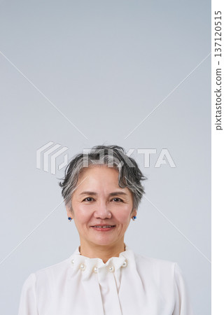 A smiling and energetic senior woman A smiling and energetic senior woman 137120515