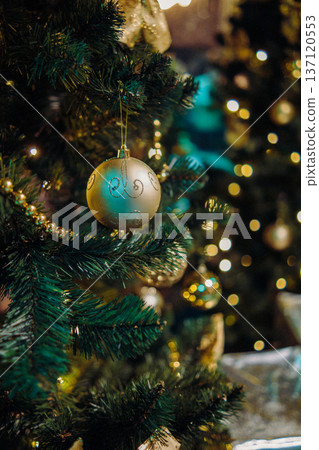 New Year's decorations for the premises 137120553
