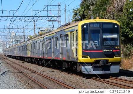 Tokyu 5050 series 4000 series 4110F Hikarie on the Tojo Line Tokyu 5050 series 4000 series 4110F Hikarie on the Tojo Line 137121249