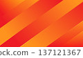 Abstract Orange Diagonal Stripe Background with Halftone Gradient 137121367
