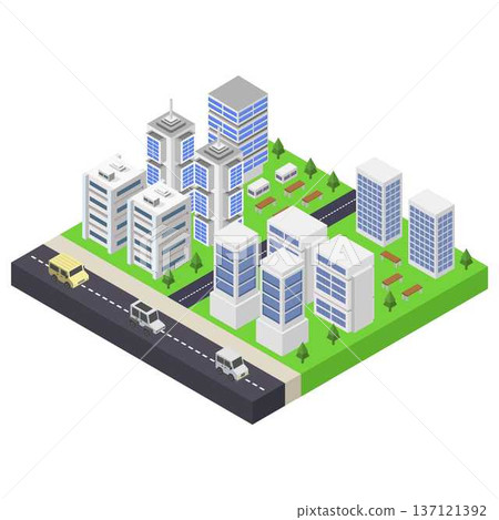 Isometric city 137121392