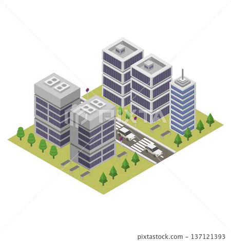 Isometric city 137121393