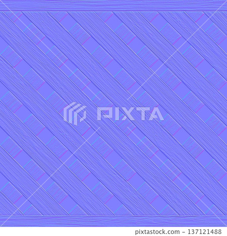 Diagonal Wood Slats Normal Map for 3D Materials 137121488