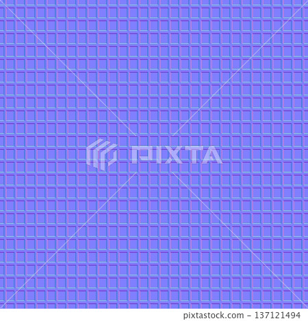Dense Square Grid Pattern Normal Map Texture Dense Square Grid Pattern Normal Map Texture 137121494
