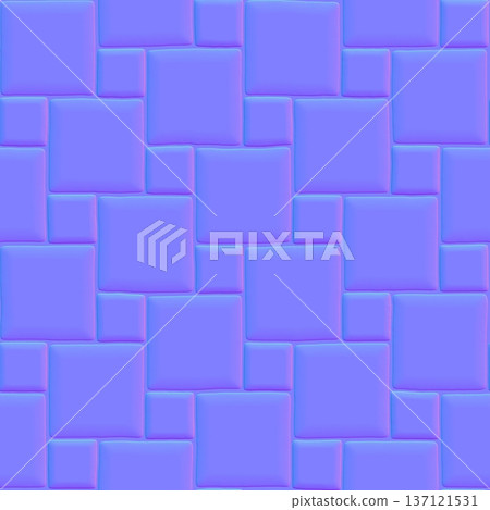 Smooth Padded Square Tile Normal Map Asset Smooth Padded Square Tile Normal Map Asset 137121531