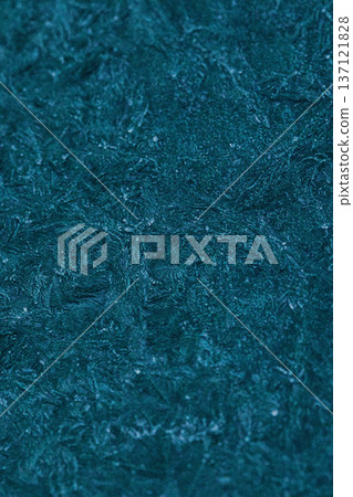 Abstract winter frost texture with delicate ice crystal patterns on a frozen surface. Natural icy background with snowflake-like details, perfect for seasonal designs, cold weather concepts Abstract winter frost texture with delicate ice crystal patterns on a frozen surface. Natural icy background with snowflake-like details, perfect for seasonal designs, cold weather concepts 137121828