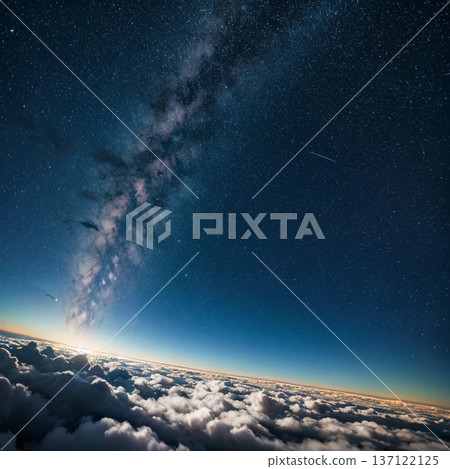 日出和銀河 日出和銀河 137122125