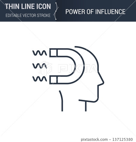 Power of Influence Icon Power of Influence Icon 137125380