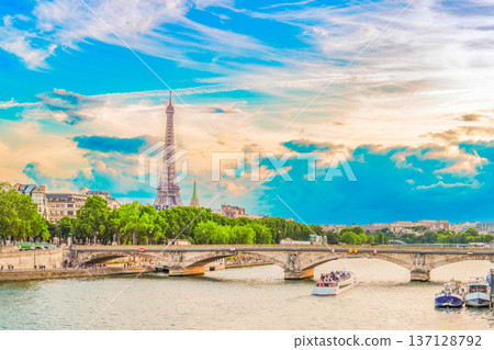 Bridge of Alexandre III, Paris, France Bridge of Alexandre III, Paris, France 137128792