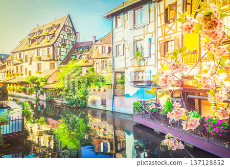 Colmar, beautiful town of Alsace, France Colmar, beautiful town of Alsace, France 137128852