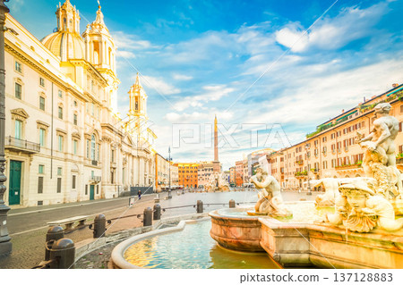Piazza Navona, Rome, Italy Piazza Navona, Rome, Italy 137128883