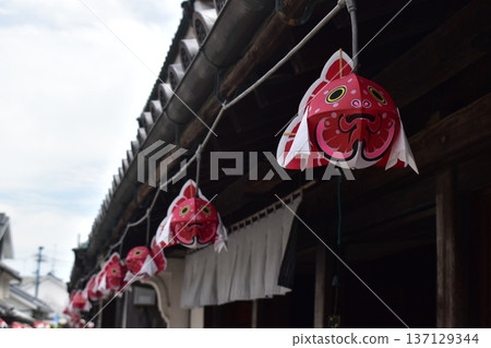 山口縣,柳井市,柳井白牆街,柳井金魚燈籠 山口縣,柳井市,柳井白牆街,柳井金魚燈籠 137129344