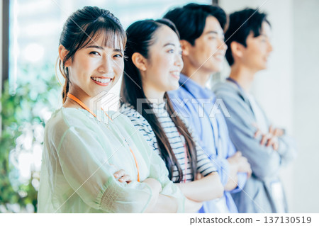 Young business person in the office 137130519