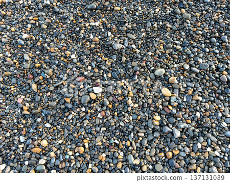 Background material: Gravel covering the Pacific coast Background material: Gravel covering the Pacific coast 137131089