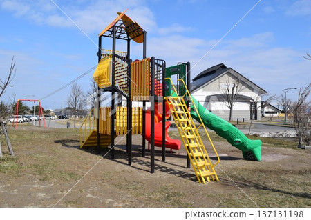 Children's park playground equipment 137131198