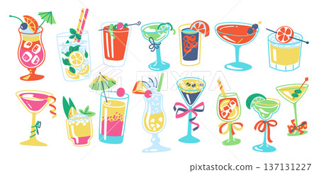 Cocktail Assortment Party Set 137131227