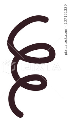 Scribble Swirl Marker Stroke Scribble Swirl Marker Stroke 137131329