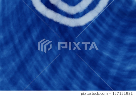 Illustration material: Light blue parabolic pattern on a navy background Illustration material: Light blue parabolic pattern on a navy background 137131981