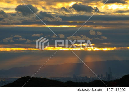 觀景台的風景 觀景台的風景 137133602