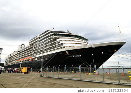 Cruise ship Westerdam waiting to depart Cruise ship Westerdam waiting to depart 137133804