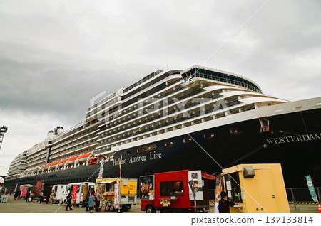 Cruise ship Westerdam waiting to depart Cruise ship Westerdam waiting to depart 137133814