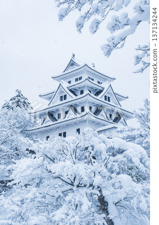 Gujo Hachiman Castle (Winter) Gujo Hachiman Castle (Winter) 137134244
