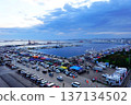 Scene from the Tatehana Wharf Morning Market in Hachinohe City, Aomori Prefecture 137134502