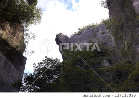 從拉普達之牆仰望地獄 [千葉縣鋸齒山] 137135050