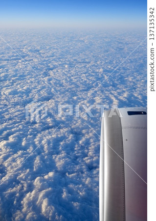 Landscape seen from an airplane Landscape seen from an airplane 137135342