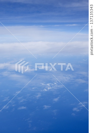 Landscape seen from an airplane 137135343