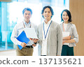 男性和女性商務人士 137135621