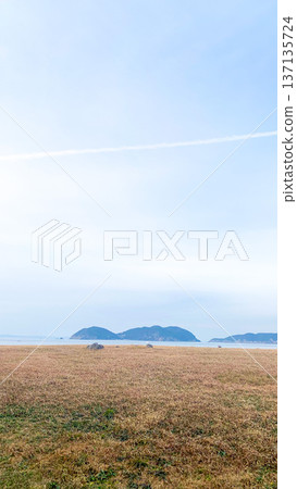 Cape Hado and the expansive blue sky 137135724