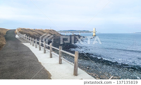 The tranquil scenery of Cape Hado 137135819