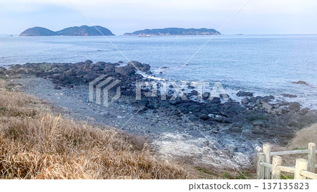 下海岬的寧靜景色 下海岬的寧靜景色 137135823