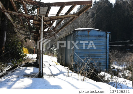 Abandoned freight cars Abandoned freight cars 137136221