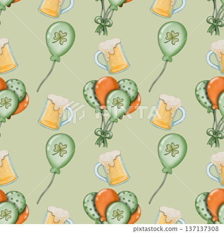 patrick, background, watercolor 137137308