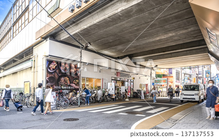 東京中村橋站練馬區的都市風景 137137553