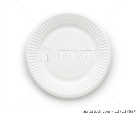 從上方看的紙盤 137137684